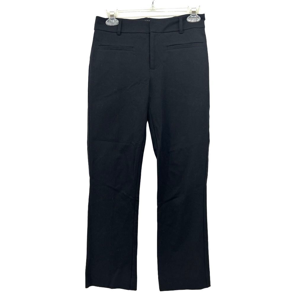 Anthropologie Maeve Classic Black Trousers